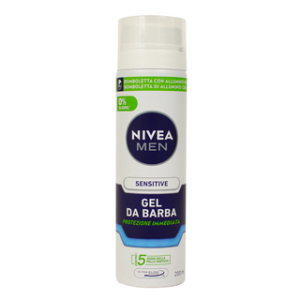 NIVEA FOR MEN GEL DA BARBA SENSITIVE 200 ML