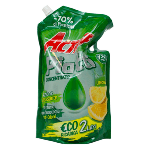 ACTIFF PIATTI CONCENTRATO LIMONE ECO RICARICA BUSTA 2 LT