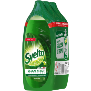 SVELTO DETERSIVO PIATTI LIMONE 980 ML x 3 PEZZI
