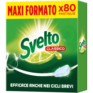SVELTO LAVASTOVIGLIE TABS 80 LAVAGGI CLASSICO