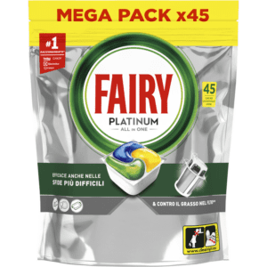 FAIRY TUTTOin1 PLATINUM 45 CAPS LAVASTOVIGLIE AL LIMONE