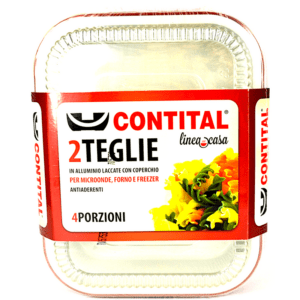 CONTITAL VASCHETTE + COPERCHIO 4 + 2 PEZZI MICROENDE / TRADIZIONALE / FREEZER . 850LR