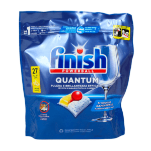 FINISH PASTIGLIE PER LAVASTOVIGLIE QUANTUM ALL IN 1 27 TABS LIMONE