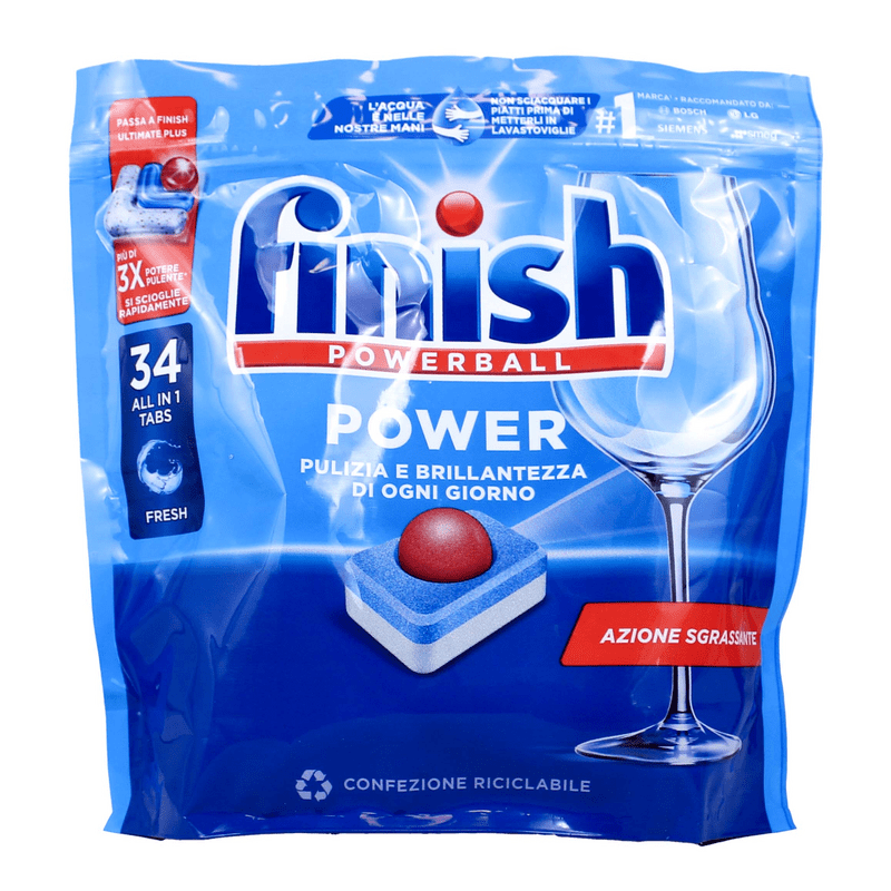 FINISH PASTIGLIE PER LAVASTOVIGLIE POWER ALLin1 34 TABS REGULAR