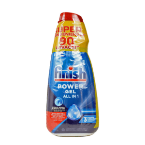 FINISH GEL PER LAVASTOVIGLIE POWER REGULAR 90 LAVAGGI (600 ML x 3 PEZZI)