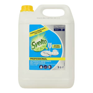 SVELTO LAVASTOVIGLIE LIQUIDO TANICA 5 LITRI FORMATO PROFESSIONALE