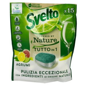 SVELTO TABS 15 LAVAGGI NATURE TUTTO IN 1 AGRUMI