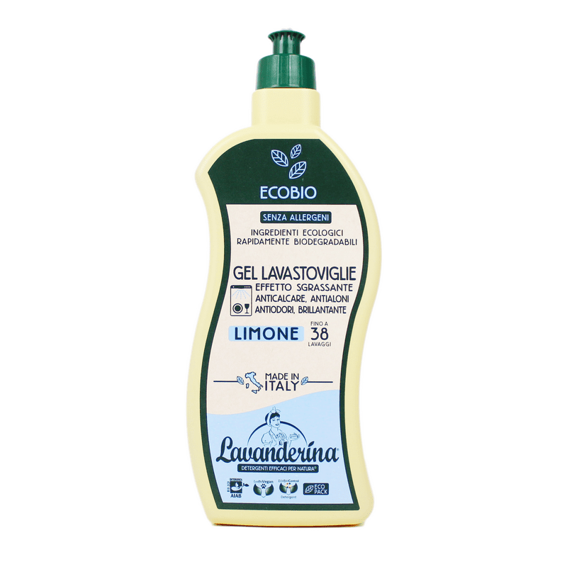 LAVANDERINA ECOBIO GEL LAVASTOVIGLIE LIMONE 38 LAVAGGI 650 ML