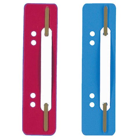 Pressini fermafogli DURABLE FLEXI® assortiti 150x38mm conf. 250 - 690100 - immagine 2