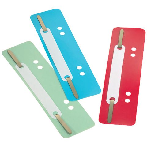 Pressini fermafogli DURABLE FLEXI® assortiti 150x38mm conf. 250 - 690100 - immagine 3