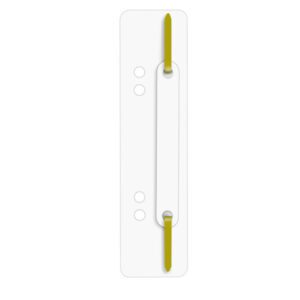 Pressini fermafogli Q-Connect 34x150 mm - bianco o assortiti - conf. da 25 - 2012500010