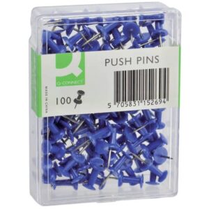 Spilli per bacheca Q-Connect Scatola da 100 pezzi - KF15269