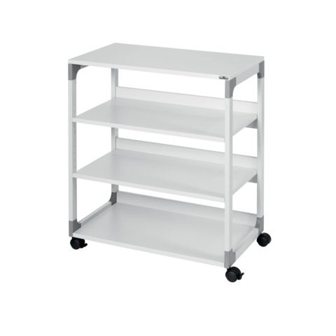Mobiletto multifunzione versatile Durable System 88 - 750x879x432 mm grigio - 3711-10