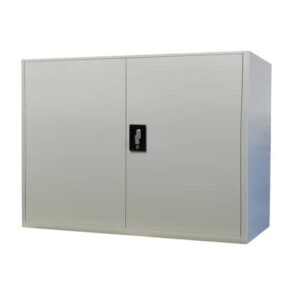 Armadio in metallo KUBO 1 vano / 1 ripiano grigio L100xP45xH90 cm BB100 G