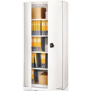 Armadio in metallo a porte battenti A-ECO-90 - 90x41x200 cm Tecnical 2 bianco o grigio