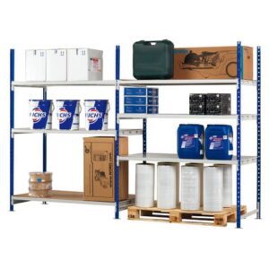 Staffe aggiuntive per scaffalatura Paperflow RANG'ECO+ grigio 100x60 cm - K603162