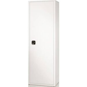 Armadio multiuso 1 porta Tecnical 2 BA-60-PIANI - 4 ripiani 60x41x181,5 cm bianco o grigio
