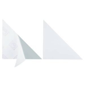 Tasche adesive DURABLE CORNERFIX® triangolari polipropilene trasparente 75x75mm / 175X175mm conf. 100 - 828119