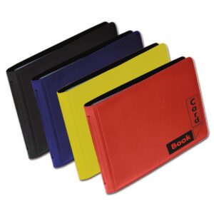 Cardbook Alplast a 12 scomparti colori assortiti - pastello - similpelle 1029