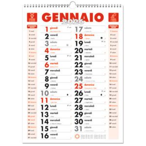 Calendario da muro O.C.L. 30x40 cm - 1402