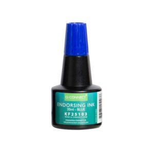 Inchiostro per timbri Q-Connect senza olio 28 ml KF25103