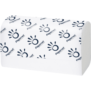 PAPERNET ASCIUGAMANO PIEGATO V 2 VELI - 21x22 cm - CONFEZIONE DA 15 FASCETTE DA 210 STRAPPI