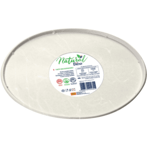 BIBO NATURAL 6 PIATTI PIZZA BIODEGRADABILI E COMPOSTABILI DM 32 cm