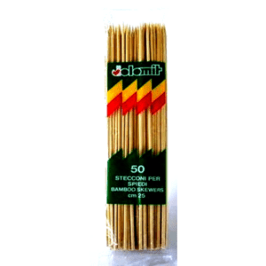 DOLOMIT SPIEDI BAMBOO 50 PEZZI cm 25 IN BUSTA