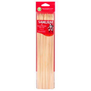 SAMURAI 40 SPIEDINI MAXI DELUXE IN BAMBU' LUNGHEZZA 30 CM