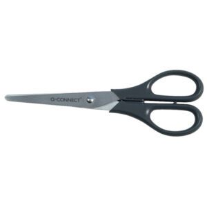 Forbici universali Q-Connect nero - 17 cm - 20,5 cm - 25,5 cm - KF02340