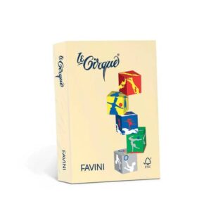 Carta colorata Favini Le Cirque A4 160 g/m² assortiti risma da 250 fogli - A74X304