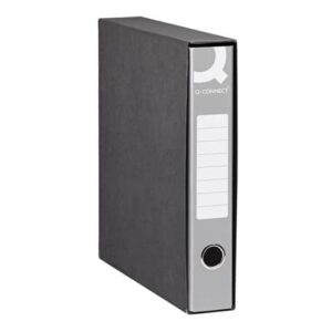 Registratore commerciale con custodia Q-Connect dorso 5 cm - 28,5x31,3 cm - RQ-CON-U5GR
