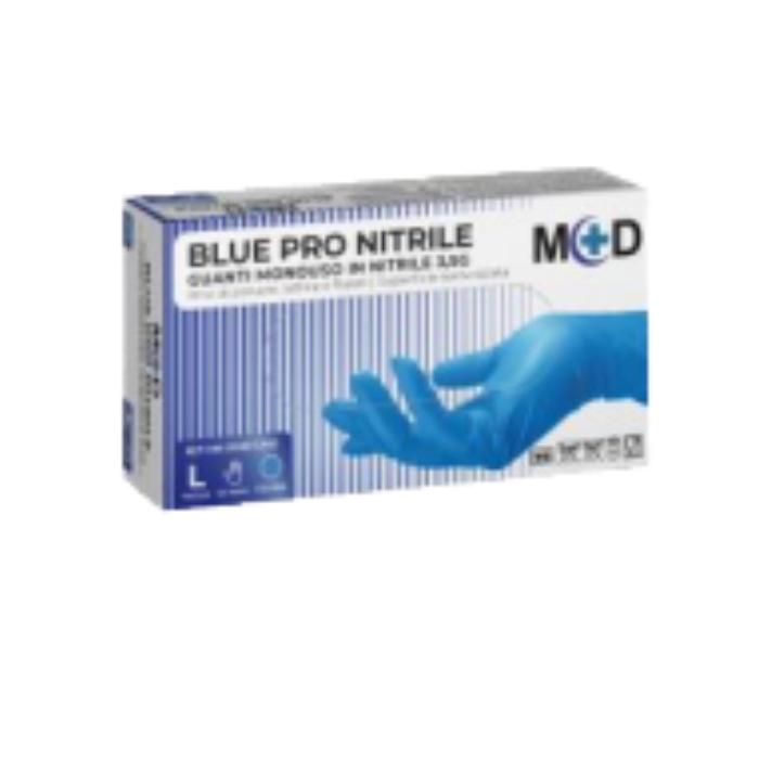 Blue Pro NITRILE Guanto monouso in nitrile 3,5 g - confezione da 100 pz