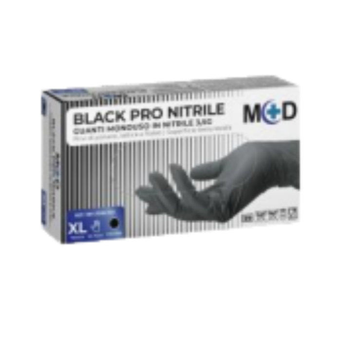 Black Pro NITRILE Guanto monouso in nitrile 3,5 g - confezione da 100 pz