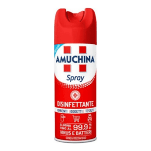 AMUCHINA DISINFETTANTE AMBIENTI, OGGETTI, TESSUTI, SPRAY 400 ML