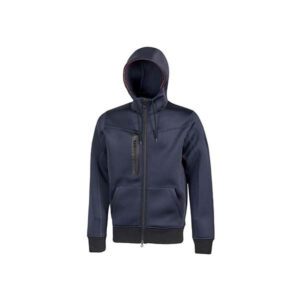FELPA CON ZIP U-POWER PERFORMACE MODELLO TASTY