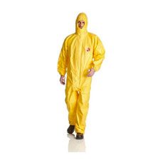 TYVEK C TYCHEM TUTA TYVEK PROTECH. GIALLO TG.M-XXL, PROTEZIONE CHIMICA E CONTRO CONTAMINAZIONE RADIOATTIVA, CATEGORIA III
