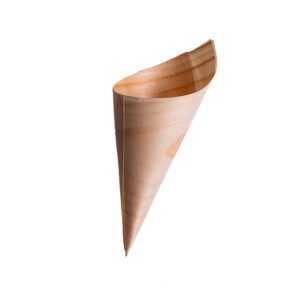 CONETTO IN POLPA DI LEGNO 12,5 / 4,5 CM
