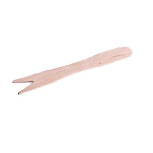 FORCHETTINA 2 PUNTE IN BAMBOO 9 CM IMBUSTATA SINGOLARMENTE- 1 CF = 1000 PZ