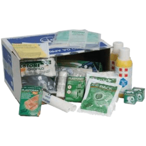 PACCO RIENTEGRO PRIMO SOCCORSO (1-2 PERSONE) COD. 111082