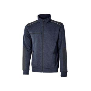 FELPA CON ZIP LUNGA CON I RIFORZI U-POWER ENJOY MODELLO SNUG COD. EY129 TG. S - XXXL
