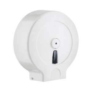 DISPENSER PORTA CARTA IGIENICA BIANCO PER ROTOLINO PICCOLO
