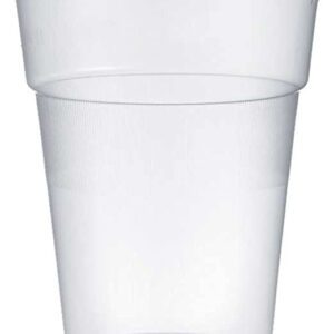 BICCHIERE IN PLASTICA TRASPARENTE TACCA 0,4 (400 M) - 1CF DA 50 PZ
