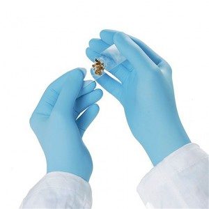 GUANTI IN NITRILE AZZURRI TG. M/L - 1 CF = 100 PZ
