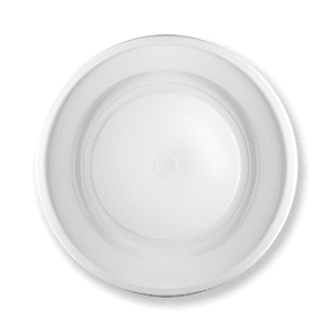 PIATTO LISCIO IN CELLULOSA DIAMETRO 22 CM - 50 PEZZI