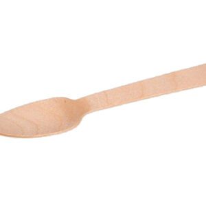 CUCCHIAINO MIGNON IN LEGNO DI BETULLA 11 CM 1CF=100 PZ