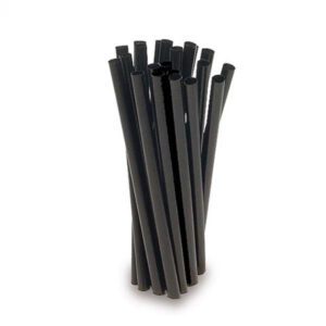 CANNUCCE NERE DRITTE 13,5 CM - 1 CF = 400 PZ BI-23-8401