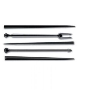 BASTONCINI SNACK ASSORTITI 90 MM PS NERO - 1 CF = 1 KG. - BI-23-8000