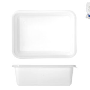 VASCHETTE PORTAPOSATE BIANCHE RIGIDE V11 125 X 91 X 147 MM 300 CC - 1 CF = 100 PZ
