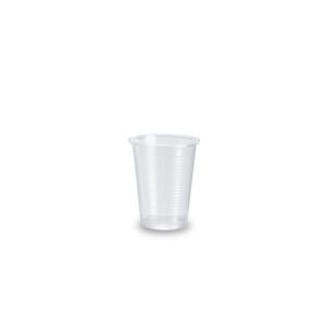 BICCHIERI PLASTICA RIGIDA TRASPARENTE 200 CC - 1 CF = 100 PZ BI-23-8108